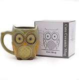 3D Coffee Mug Funny Cute Owl Ceramic Cup Other Pets Design Mugs Pet Clever 