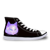 3D Cute Canvas Galaxy Cat Cat Design Footwear Pet Clever Galaxy Cat C 