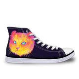 3D Cute Canvas Galaxy Cat Cat Design Footwear Pet Clever Galaxy Cat G 