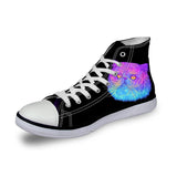 3D Cute Canvas Galaxy Cat Cat Design Footwear Pet Clever 