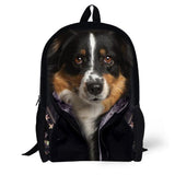 3D Dog Backpack Bag Dog Design Bags Pet Clever 5 