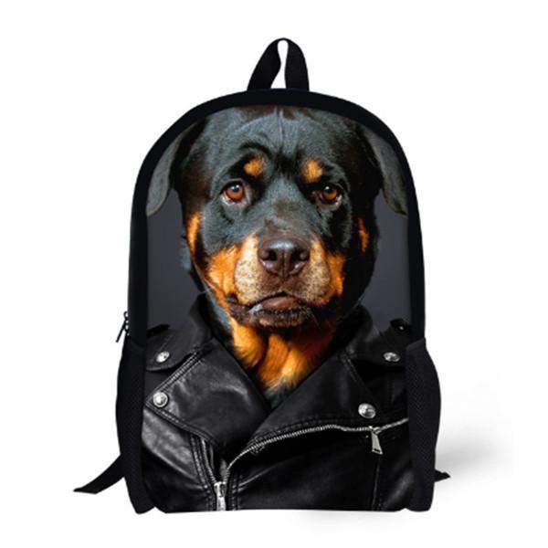 3D Dog Backpack Bag Dog Design Bags Pet Clever 1 