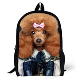 3D Dog Backpack Bag Dog Design Bags Pet Clever 3 