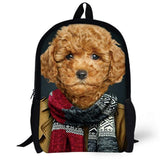 3D Dog Backpack Bag Dog Design Bags Pet Clever 2 