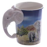 3D Elephant Shaped Handle Mug Other Pets Design Mugs Pet Clever 