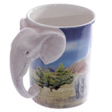 3D Elephant Shaped Handle Mug Other Pets Design Mugs Pet Clever 