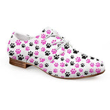 3D Fashion Leather Cat Prints Shoes Spring Cat Design Footwear Pet Clever B 