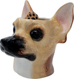 3D Hand Painted Dog Coffee Tea Ceramic Mug (Chihuahua) Other Pets Design Mugs Pet Clever 