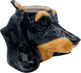3D Hand Painted Dog Coffee Tea Ceramic Mug (Dachshund) Other Pets Design Mugs Pet Clever 