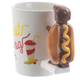 3D Hot Dog Mug Other Pets Design Mugs Pet Clever 