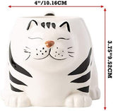 3D Kitten Mug Large Ceramic Cat Mug for Coffee Cat Design Accessories Pet Clever 