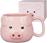 3D Pig Coffee Mug 14 oz Other Pets Design Mugs Pet Clever 
