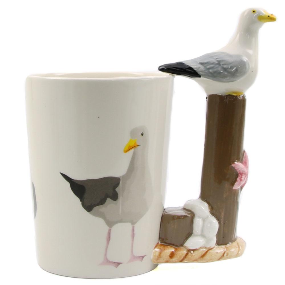 3D Seagull Shape Mug Other Pets Design Mugs Pet Clever 