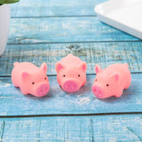 3pcs Pig Shape Dog Squeaky Toy Toys Pet Clever 
