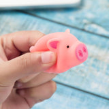 3pcs Pig Shape Dog Squeaky Toy Toys Pet Clever 