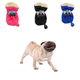 4pcs Pet Dog Anti-Skid Rain Shoes Dog Clothing Pet Clever 