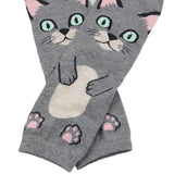5 Pairs Funny Cat Style Socks Cat Design Accessories Pet Clever 