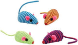 5pcs Cats Mice Toys Cat Toys Pet Clever Color line mouse 