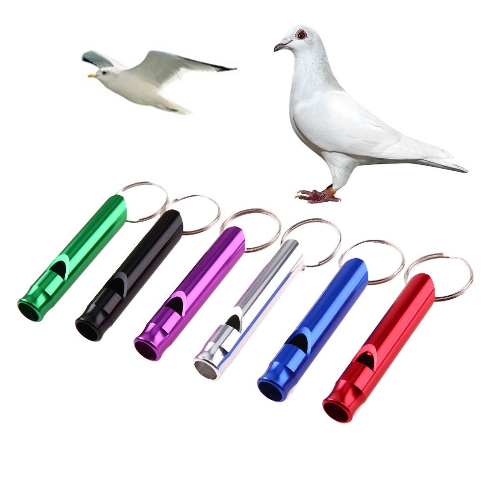 6pcs Bird Training Portable Whistle Bird Training Tools Pet Clever 