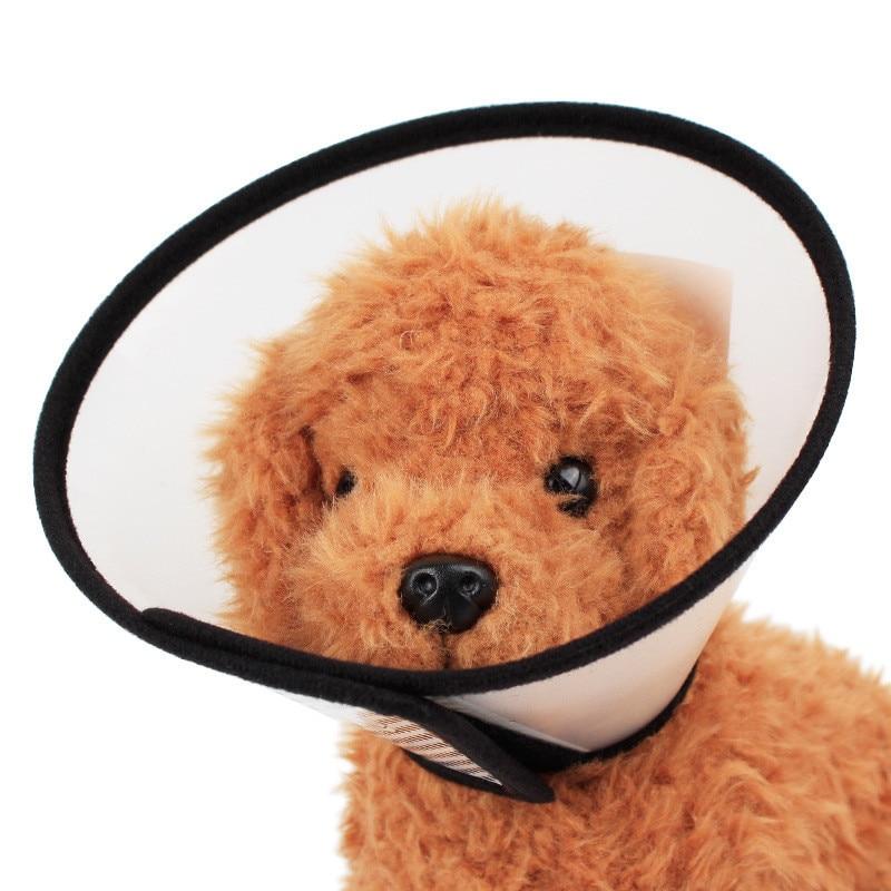 7pcs Transparent Pet Anti-Bite Collar Medical Pet Clever 