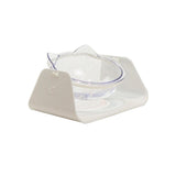 Adjustable Pet Feeder Bowl Cat Bowls & Fountains Pet Clever White 