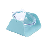 Adjustable Pet Feeder Bowl Cat Bowls & Fountains Pet Clever Blue 