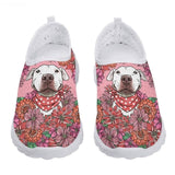 Adorable Dog Print Lightweight Outdoor Sneakers Slip On Loafers Other Pets Design Footwear Pet Clever Design 7 35 