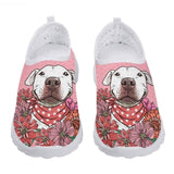 Adorable Dog Print Lightweight Outdoor Sneakers Slip On Loafers Other Pets Design Footwear Pet Clever Design 2 35 