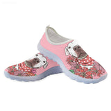 Adorable Dog Print Lightweight Outdoor Sneakers Slip On Loafers Other Pets Design Footwear Pet Clever 