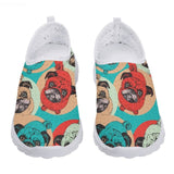Adorable Dog Print Lightweight Outdoor Sneakers Slip On Loafers Other Pets Design Footwear Pet Clever Design 1 35 
