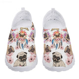 Adorable Dog Print Lightweight Outdoor Sneakers Slip On Loafers Other Pets Design Footwear Pet Clever Design 6 35 