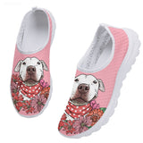 Adorable Dog Print Lightweight Outdoor Sneakers Slip On Loafers Other Pets Design Footwear Pet Clever 