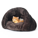 Adorable Half Deck Pet Sleeping Bed Cat Beds & Baskets Pet Clever 