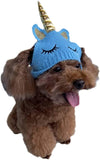 Adorable Holiday Pets Unicorn Costume Knitted Hat Dog Clothing Pet Clever 