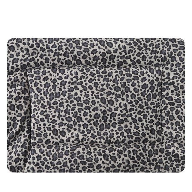 Adorable Pet Blanket Dog Beds & Blankets Pet Clever Black Leopard S 