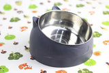 Adorable Pet Feeder Bowl Pet Clever Pet Clever Black 