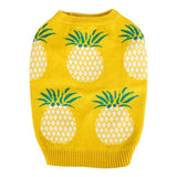 Adorable Pet Sweater Cat Clothing Pet Clever Pineapple S 