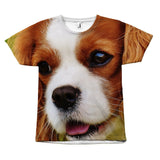 All Over Print "Cute Brown Dog Design" T-Shirt All Over Print teelaunch Brown Dog S 