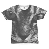 Amazing "Fierce Looking Cat" T-shirt All Over Print teelaunch Cat Face S 