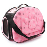 Amazing Pets Foldable Travel Carrier Handbag Cat Carriers Pet Clever Pink S 