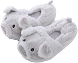 Animal Design Furry House Slippers Other Pets Design Accessories Pet Clever Grey With Heel 5-8 