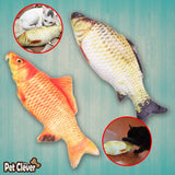 Artificial Fish Pillow Cat Scratching Toy Cat Toys Pet Clever 