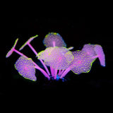 Artificial Fish Tank Aquarium Coral Aquarium Decoration Pet Clever Pink with Yellow 