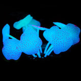 Artificial Fish Tank Aquarium Coral Aquarium Decoration Pet Clever Blue with purple 