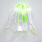 Artificial Jellyfish Aquarium Decoration Aquarium Decoration Pet Clever Green 