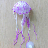 Artificial Jellyfish Aquarium Decoration Aquarium Decoration Pet Clever Purple 