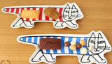 Artistic Cat Platter﻿ Cat Design Accessories Pet Clever 