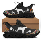 Athletic Pup Prints: Breathable Mesh Dog Paw Sneakers for Sports Dog Design Footwear Pet Clever 