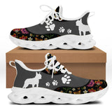 Athletic Pup Prints: Breathable Mesh Dog Paw Sneakers for Sports Dog Design Footwear Pet Clever 