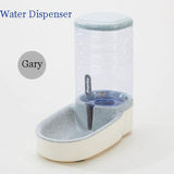 Automatic Pet Drinking Bowl and Feeder Cat Bowls & Fountains Pet Clever Gray Water Dispenser 